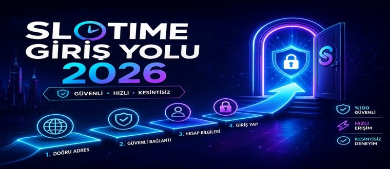 Slotime Giriş Yolu 2026 — Adım Adım Erişim Rehberi